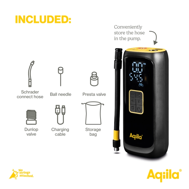 Aqiila Airbird C4 Compressor + Powerbank 