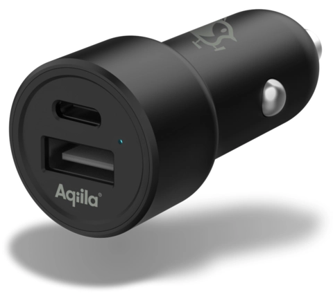 Aqiila Chargebird CC2 USB-C/USB-A Carcharger