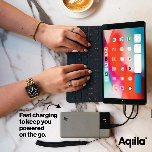 Aqiila Powerbird B20M+ 20000 mAh 65W Powerbank for mobile & laptop - Moss 