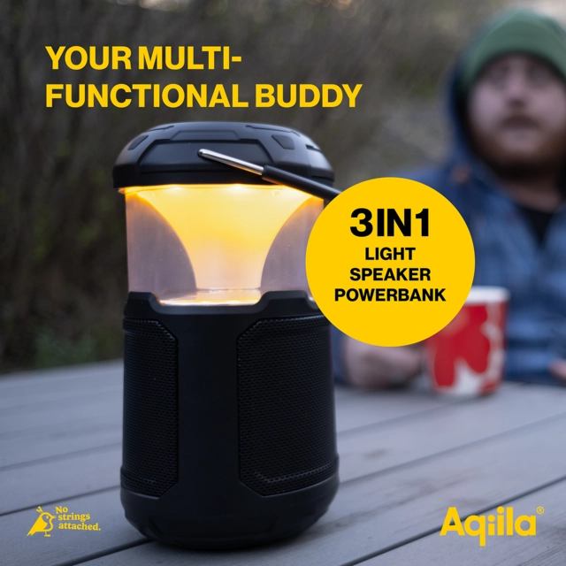 Aqiila Soundbird B10 Lantern, Speaker, Powerbank 