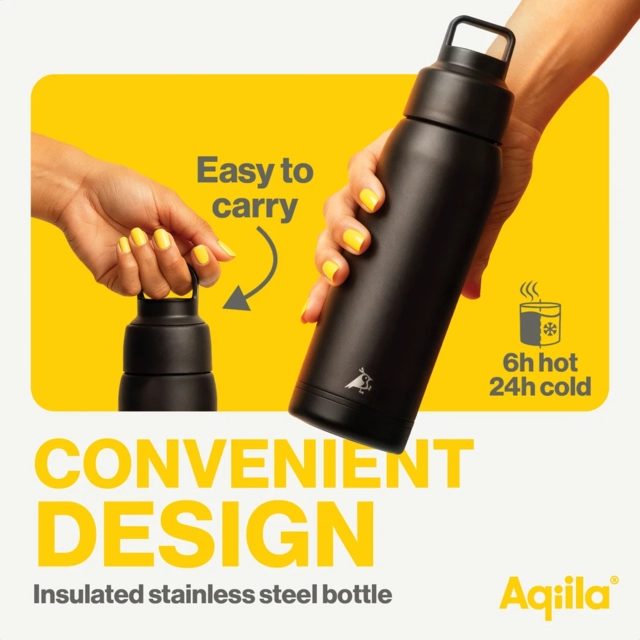 Aqiila Powerbottle BO5 With detachable powerbank 