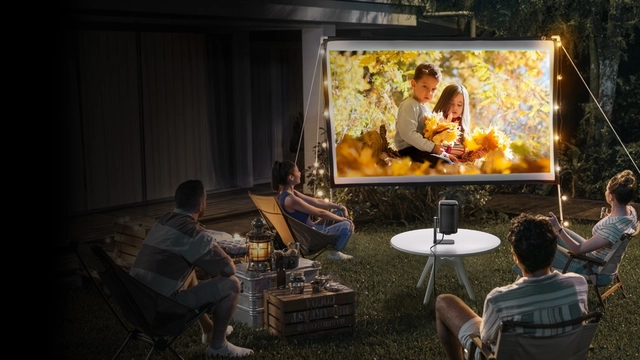 Dangbei N2 Projector Bundle (Stand) White 