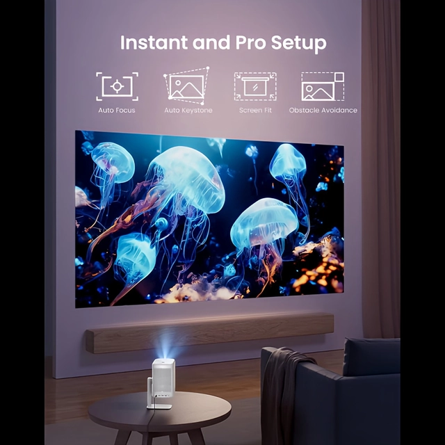 Dangbei N2 Projector Bundle (Stand) White 