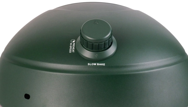 Delivita Diavolo Gas-Fired Pizza Oven Green 