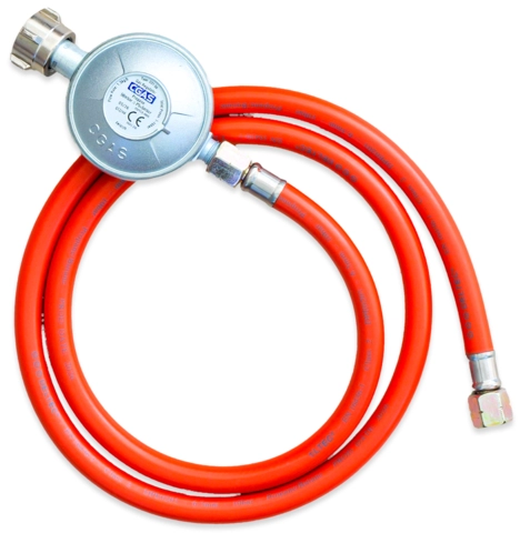 Dual Fuel Regulator Kit 50mbar DE+AT+LU With Quick Connector