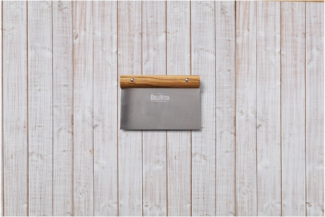 Delivita Dough Scraper Stainless Steel 