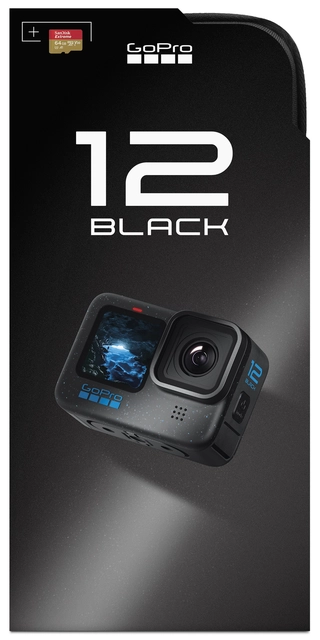 GoPro HERO12 Black Specialty Bundle 64GB SanDisk MicroSD Card 
