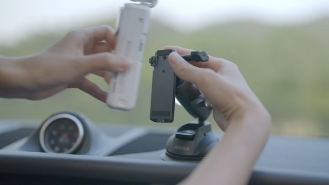HoverAir Versa Suction Cup Mount Black 