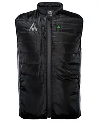 HeatX Heated Core Vest Mens Black/Gray - XL