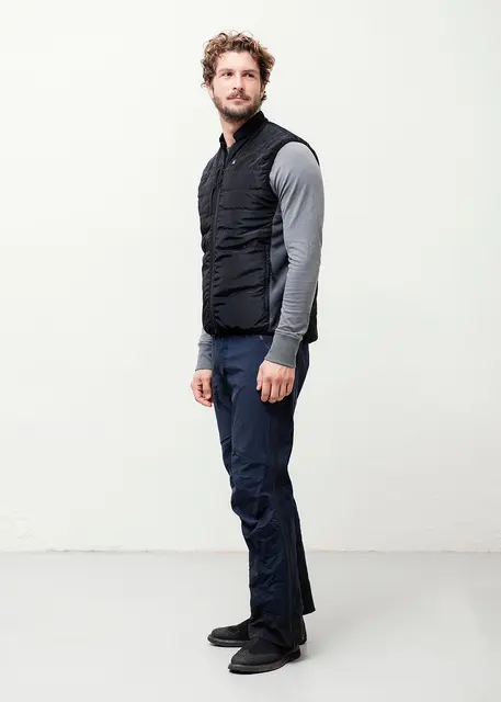 HeatX Heated Core Vest Mens XL Black/Gray 