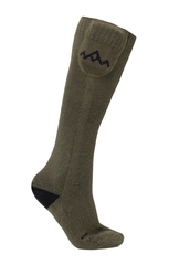 HeatX Heated Everyday Socks w/batt. V2 M Olive Green - EU40/42