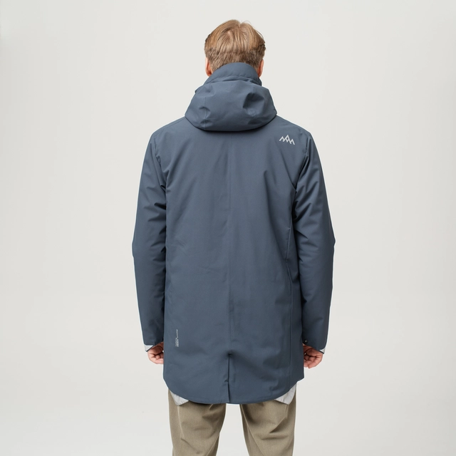 HeatX Heated Oslo Coat Mens L Navy 