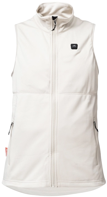 HeatX Heated Fleece Vest Womens XS Sand 