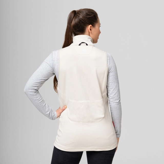 HeatX Heated Fleece Vest Womens XS Sand 