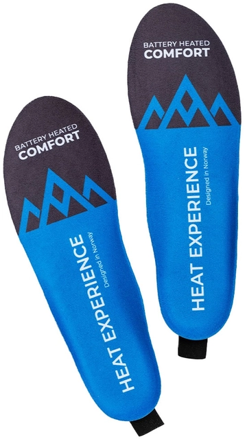 HeatX Heated App Insoles S Wireless Charging - Blue 