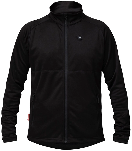 Heatx Heated Fleece Sweater Mens S Black 