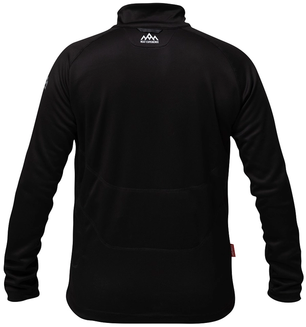 Heatx Heated Fleece Sweater Mens S Black 