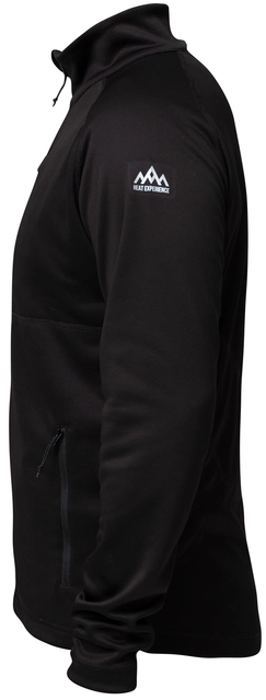 Heatx Heated Fleece Sweater Mens S Black 