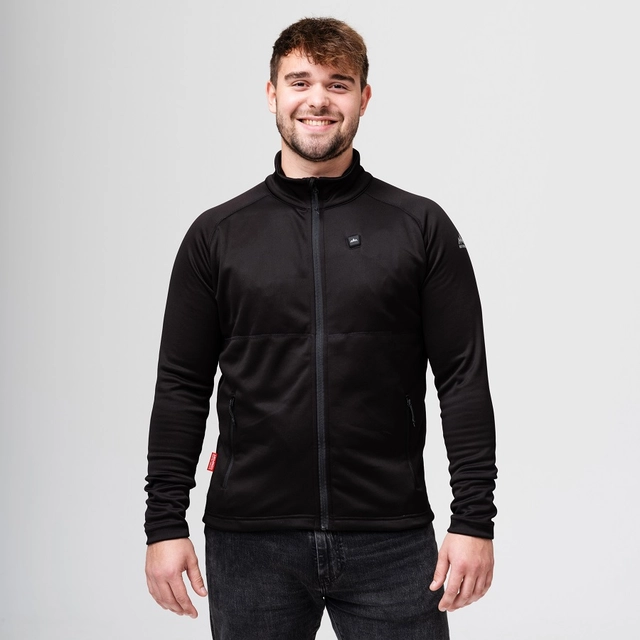 Heatx Heated Fleece Sweater Mens S Black 