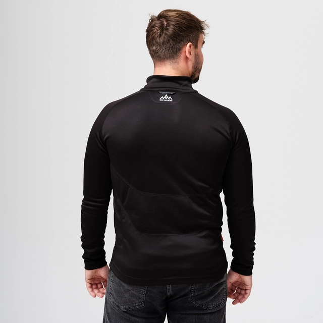Heatx Heated Fleece Sweater Mens S Black 