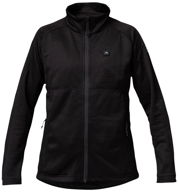 Heatx Heated Fleece Sweater Womens XS Black 
