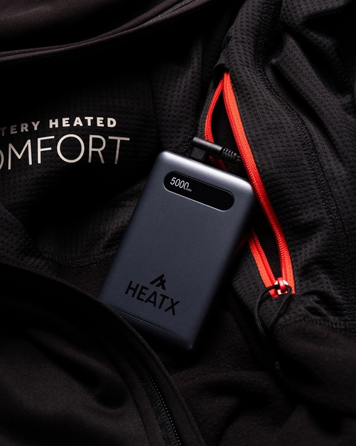 HeatX Allround Jacket M's S Black - Battery Heated 