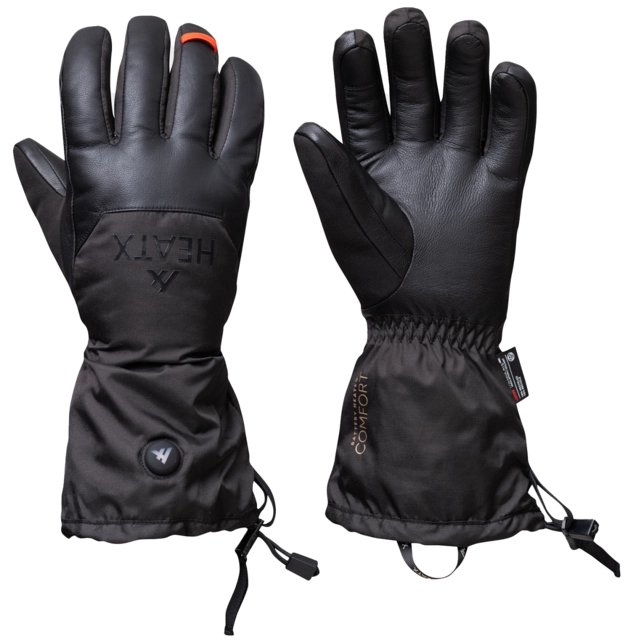 HeatX Blizzard Gloves v2 S Black - Battery Heated 