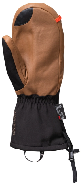 HeatX Carve Mittens XS Brown/Black - Battery Heated 