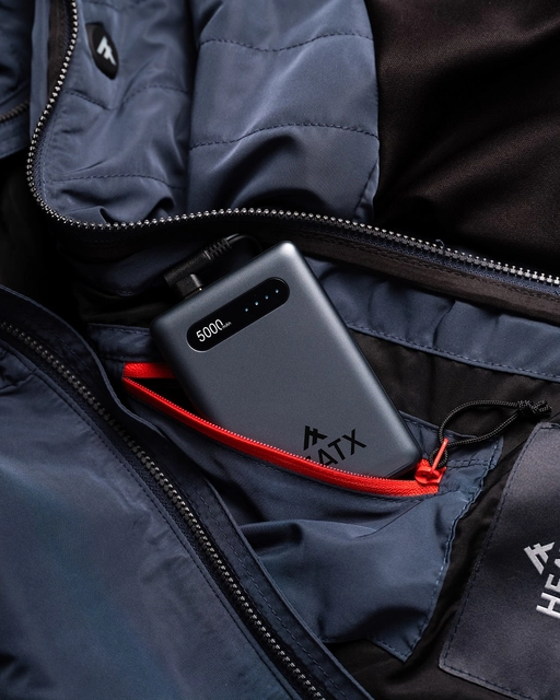 HeatX Everyday Jacket W's XS Pale Navy/Black - Battery Heated 