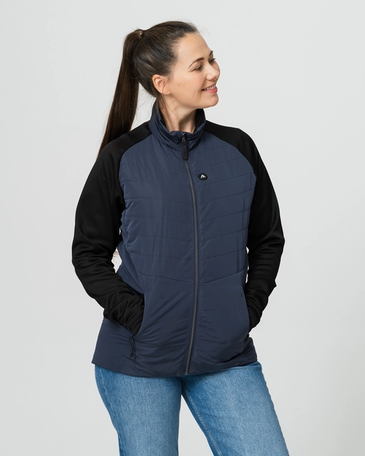 HeatX Everyday Jacket W's XS Pale Navy/Black - Battery Heated 