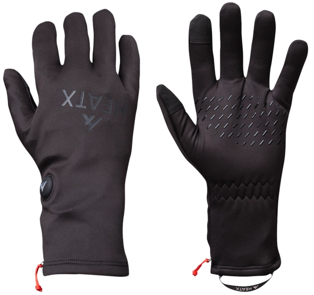 HeatX Liner Gloves v2 S Black - Battery Heated 