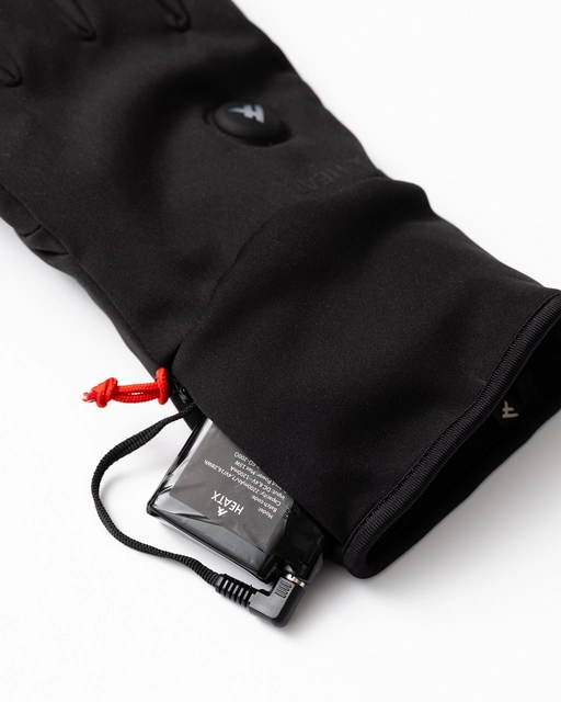 HeatX Liner Gloves v2 S Black - Battery Heated 