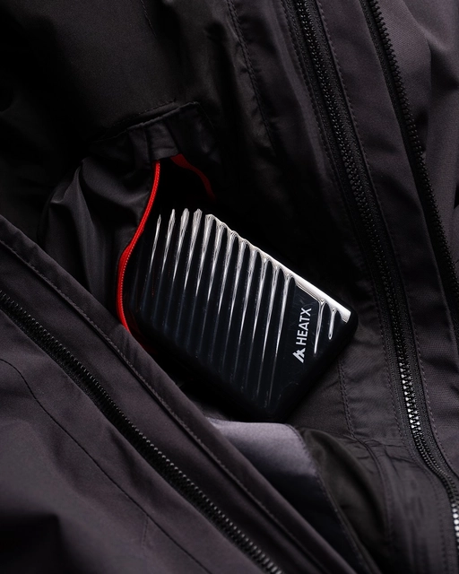 HeatX Metro Coat 3-in-1 M's S Black/Black - Battery Heated 