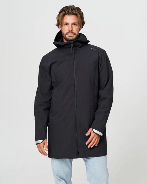 HeatX Metro Coat 3-in-1 M's S Black/Black - Battery Heated 