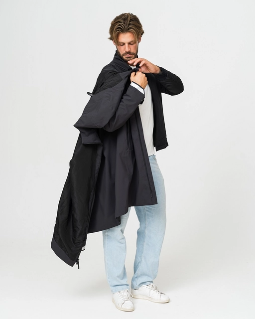 HeatX Metro Coat 3-in-1 M's S Black/Black - Battery Heated 