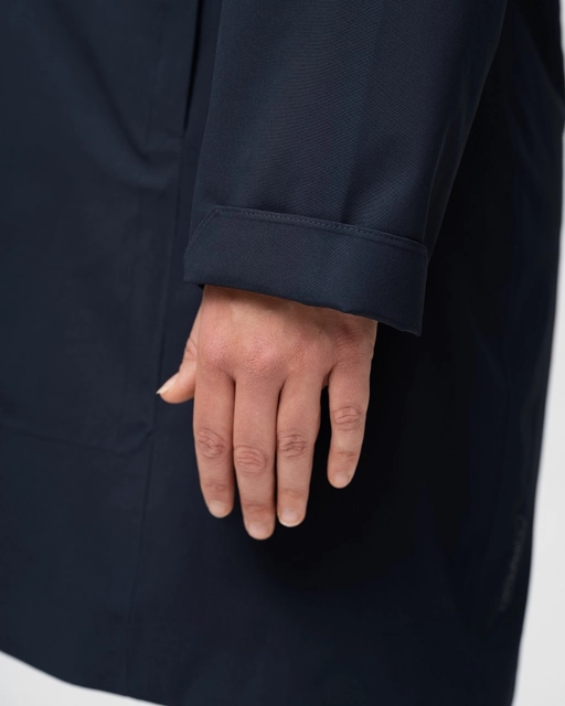 HeatX Metro Coat 3-in-1 W's XS Navy/Pale Navy - Battery Heated 