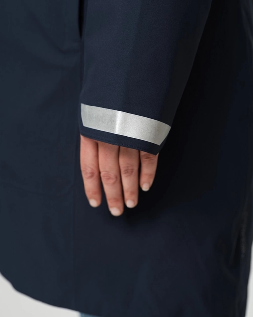 HeatX Metro Coat 3-in-1 W's XS Navy/Pale Navy - Battery Heated 