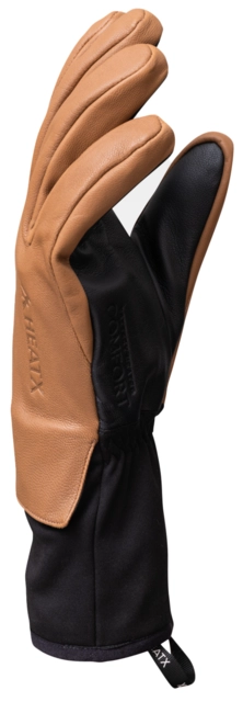 HeatX Metro Gloves XS Brown/Black - Battery Heated 