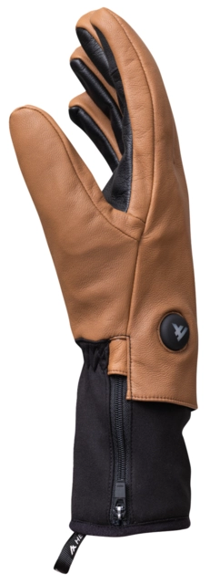 HeatX Metro Gloves XS Brown/Black - Battery Heated 