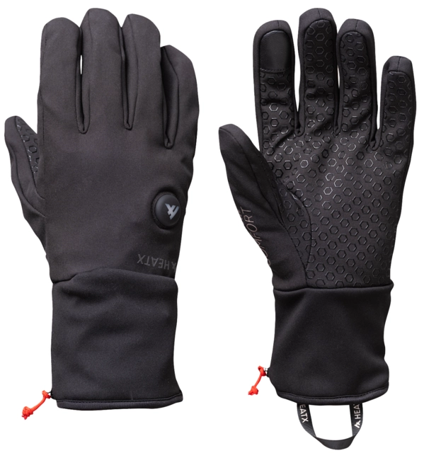 HeatX XC Gloves XS Black - Battery Heated 