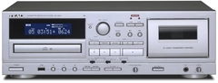 TEAC AD-850-SE CD/Cassette/USB Silver