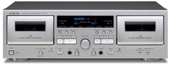 TEAC W-1200 Double Cassettedeck Silver
