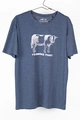 Traeger Cow SS Tee Heather Navy - L