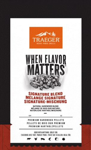 Traeger FSC Signature Blend Pellets Alder/ Maple/Cherry 