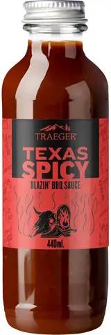 Traeger Texas Spicy BBQ Sauce 440ml x 6