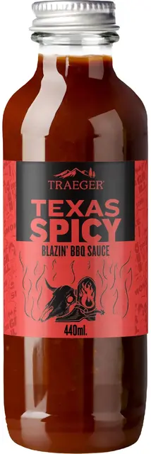 Traeger Texas Spicy BBQ Sauce 440ml x 6 