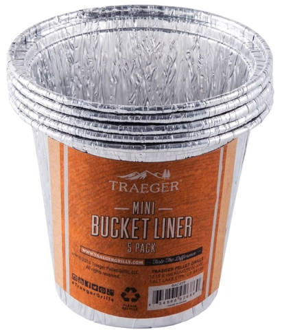 Traeger Mini Bucket Liner 5-Pack For Ranger