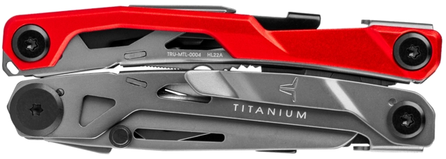 True Ti Pocket Multi-tool Red 