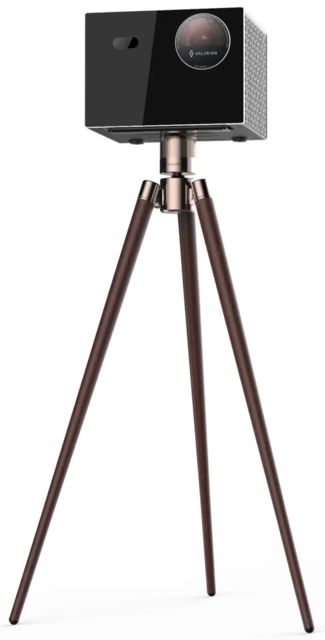 Valerion Walnut Tripod Stand 